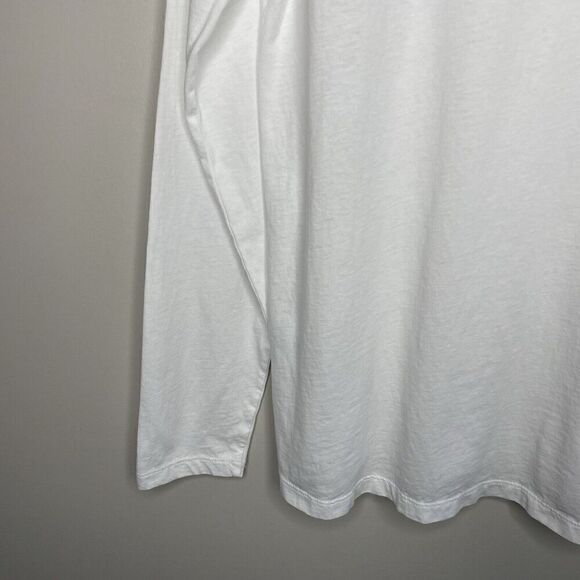 J.CREW Tissue Turtleneck Women Medium Crisp White NEW Lightweight BB748 - Picture 7 of 10